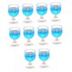 thumbnail image 4 of Copas de vino en miniatura para casa de muñecas, vasos de agua con escena de vida, vasos para beber, decoración, accesorios en miniatura de cocina, 10 Azul, 4 of 10