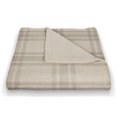 thumbnail image 3 of Creative Products Gray Plaid 50 x 60 Coral Fleece Blanket, 3 of 3