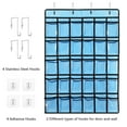 thumbnail image 4 of KEEPJOY 30 Pockets Classroom Pocket Chart for Cellphone Calculator,Blue Pocket Charts for Classroom Storage Size 33.5 x 24.5 inch, 4 of 7