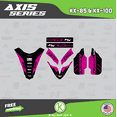 thumbnail image 4 of Kalair GFX Graphics Kit for Kawasaki KX85 (2014-2021) Axis Series, 4 of 5