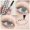 A, variant on Eyelid Wipes Glitter Liner Korean Doll 10 Cosmetics Makeup Geller Makeup Release Liner Eye Scanner Highlights Face Pencil for Brow Mapping Pencil Korean Glitter Liner Skin Tight Cottage