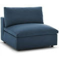 thumbnail image 3 of Modway Commix 6 Piece Down Filled Overstuffed Sectional Sofa Set in Azure, 3 of 9