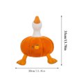 thumbnail image 2 of Cthrlog Stuffed Animal – Cute Weighted Plushies Bedtime Soft Plush Toy, Duck in Pumpkin Design for Halloween Decor & Play, Gifts for Kids Toddlers, 2 of 6