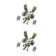 thumbnail image 3 of Cateissary 12 Pieces Wedding Car Decorations Kit Silk Ribbon Bows Set Flower Type1 NO1, 3 of 6