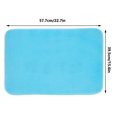thumbnail image 2 of Floor Mats ,Indoor Rugs For Entryway,Elegant Style Floor Mat ,Slow Rebound Absorbent NonSlip Doormat Entry Rug for Home[Blue], 2 of 9