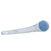 Zadro Exfoliating Body Brush with Hypoallergenic Silicone Bristles