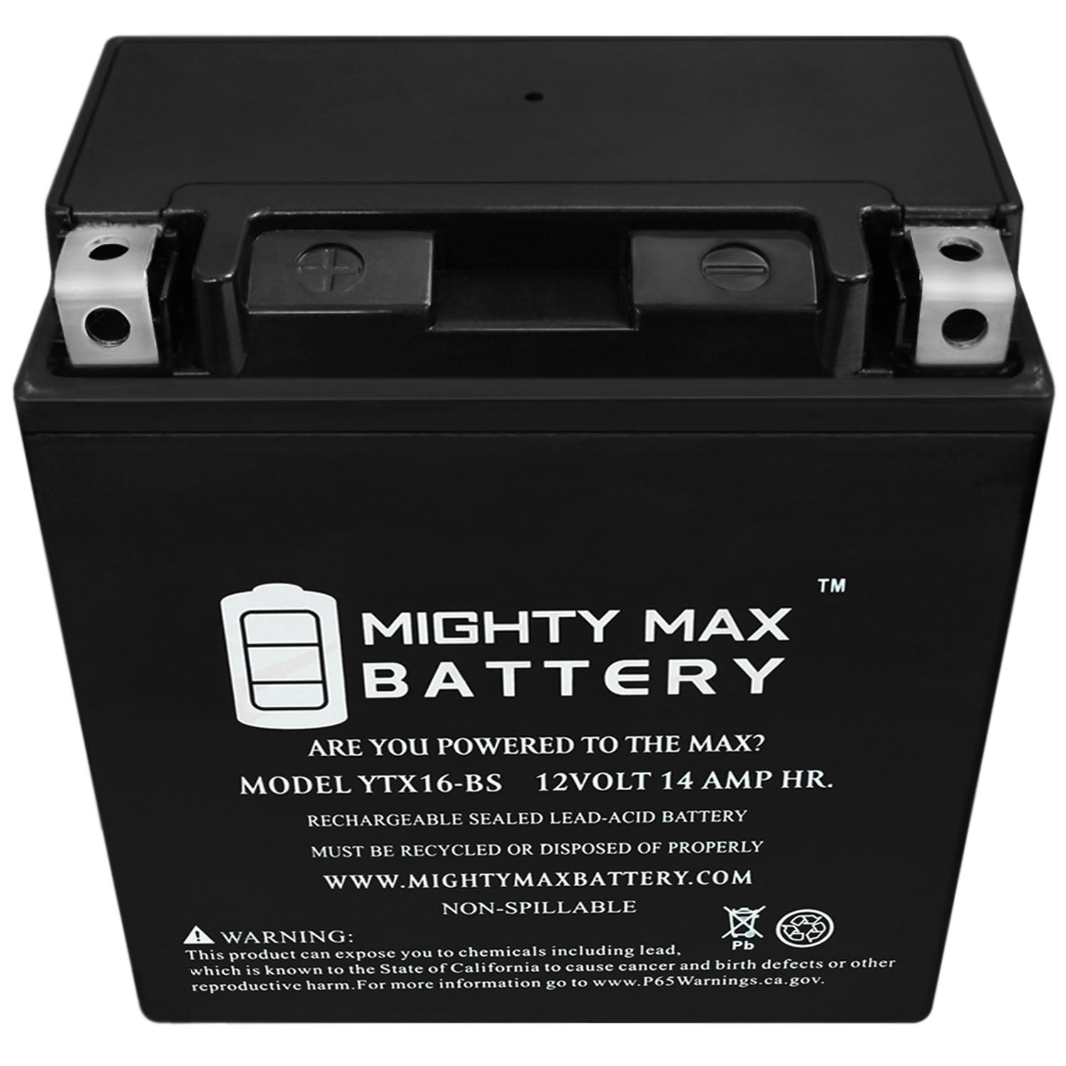 Quad Batterie YTX16-Bs-1 JMT JMTX16-BS-1 ACID