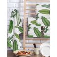 thumbnail image 2 of Green Leaves Kitchen Dish Towels for Drying Dishes Set of 3, Tropical Summer Botanical Watercolor Elegant Wooden Waffle Weave Microfiber Hand Tea Bathroom Towels Quick Dry & Absorbent Towel 15.7x23.6, 2 of 7