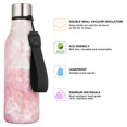 thumbnail image 4 of BJPKPK Insulated Water Bottles, 18 oz Stainless Steel Metal Water Bottle with Strap, BPA Free Leak Proof Thermos, Mugs, Flasks, Reusable Water Bottle for Sports& Travel, Blossom, 4 of 7