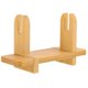 thumbnail image 1 of Utensil Holder Bamboo Organizer Storage Kitchen Use Beige 1Pcs, 1 of 5