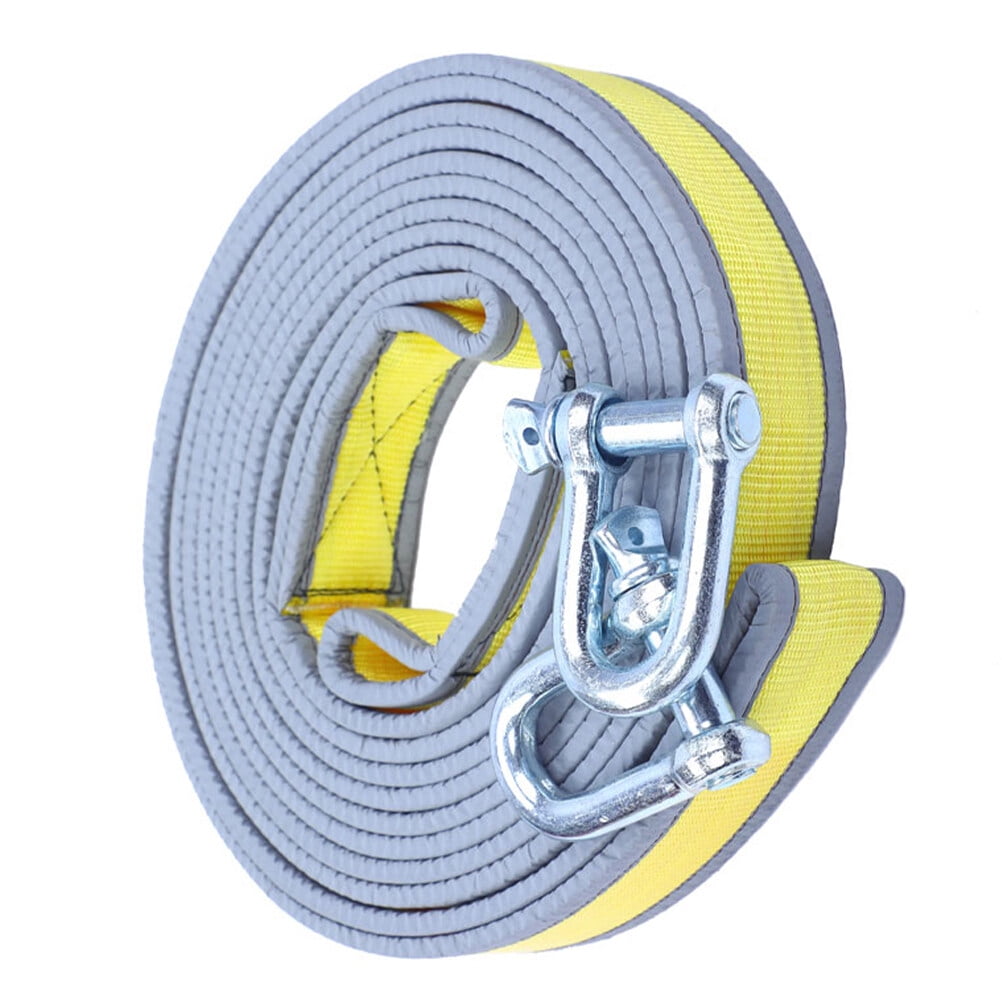 1 Set Car Tow Rope Sturdy Trailer Rope Nylon Trailer Strap Tow Cable
