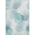 thumbnail image 2 of Addison Rugs Mayfield Washable Contemporary Organic Teal Rectangle Rug, 8' x 10', 2 of 6