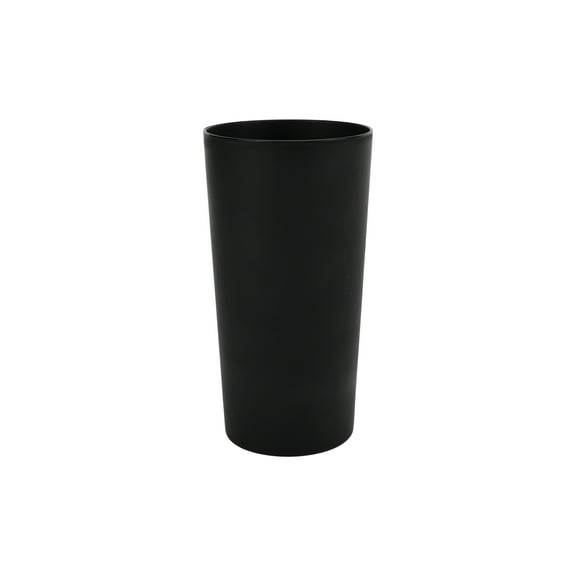 Mainstays - Black Round Plastic Tumbler, 26-Ounce