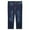 DeepBlue-2533, variant on KIDSCOOL SPACE Baby Girls Boys Jeans,Elastic Band Inside Ripped Stretchy Soft Thin Summer Denim Slim Pants,Deep Blue,3-4 Years