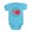 Turquoise, variant on CafePress - Retired Postal Worker Graphic: You'R Body Suit - Cute Infant Bodysuit Baby Romper - Size Newborn - 24 Months