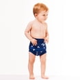 thumbnail image 6 of Splash About Unisex Happy Nappy™ Reusable Swim Diaper White Birds, 6-12 Months, 6 of 7