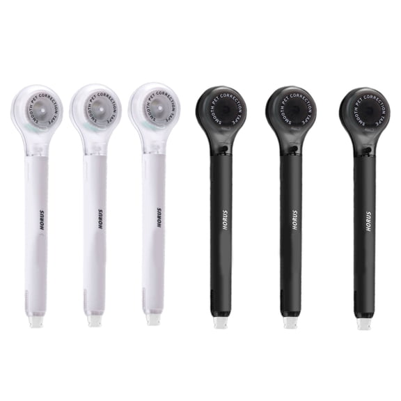 6Pcs Correction Tape Roller 5mm White Out Correction Tape Total 36m for Writing