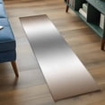 thumbnail image 3 of 2'x6' Rug Runners for Hallways Kitchen, Brown Grey Non Slip Entryway Beside Floor Carpet Runner, Gray Farmhouse Modern Rustic Washable Laundry Room Bedroom Throw Rugs Mat for Family Pet, 3 of 8