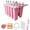 Pink, variant on SUSWIM Homemade Popsicle Molds, Silicone Ice Pop Maker, with 50 Sticks, 50 Bags, 10 Reusable Sticks, Funnel, Brush (Blue)