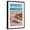 Black Frame, variant on Art.com Dayton Beach Race Scene, Ponce Inlet, FL Art Print by Lantern Press, Black Frame Wall Art, 32" x 44"