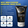 thumbnail image 6 of Gradual Gray PLUS Shampoo - Darkening + Thickening - 3x Faster - 1 PACK, 6 of 8
