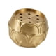 thumbnail image 4 of Soporte para incienso con 9 orificios, base de latón para incienso, soporte para incienso, quemador de incienso para dormitorio, casa de té, gabinete Oro 2mm, 4 of 8