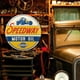 thumbnail image 4 of Placa Metal Vintage SPEEDWAY Pintura Hierro Redonda Con Aceite Arte Pared 30x30cm, 4 of 8