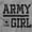 Sport Grey, variant on US Army Girl Military Star Logo Women's Graphic T Shirt Tees Brisco Brands S