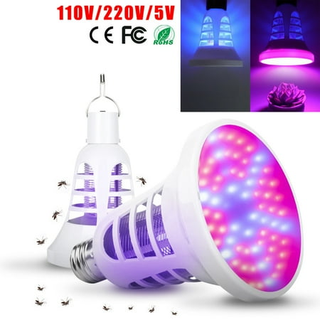 

Dofanfy UV Mosquito Killer LED Lamp LightLED Light Outdoor/Indoor Plant Grow Fly Bug Insect Killer Lamp