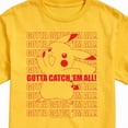 thumbnail image 3 of Pokémon - Pikachu Gotta Catch 'Em All! - Men's Short Sleeve Graphic T-Shirt, 3 of 5
