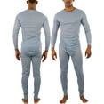 thumbnail image 5 of ToBeInStyle Mens Two-Piece Thermal Set Waffle Knit, 5 of 7