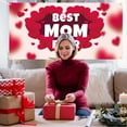 thumbnail image 3 of Gmogad Mother's Day Backdrop Banner 70.8x43.3 Inch - Vinyl Hanging Decor for Party/Wall - Wrinkle-Resistant Indoor Outdoor Decoration, 3 of 5