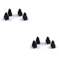 thumbnail image 2 of Riwesomey 4 piezas tapas de vástago de válvula de neumático accesorios de cubierta universales componentes modificados vehículos rueda cubierta de aire Negro 2piezas Riwesomey CBP434651, 2 of 5
