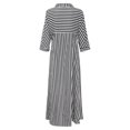thumbnail image 5 of Ketyyh-chn99 Robes pour Femmes Été Grande Taille Robe d'Été Extensible Robe Droite Unie pour Vacances Robe à Enfiler Robe de Plage Noir,G, 5 of 5
