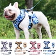 thumbnail image 1 of Cheers 4Pcs/Set Pet Chest Strap Set Reflective Stripes Decorative Breathable Pet Dogs Chest Strap Traction Leash Collar Kit Dogs Supplies, 1 of 2