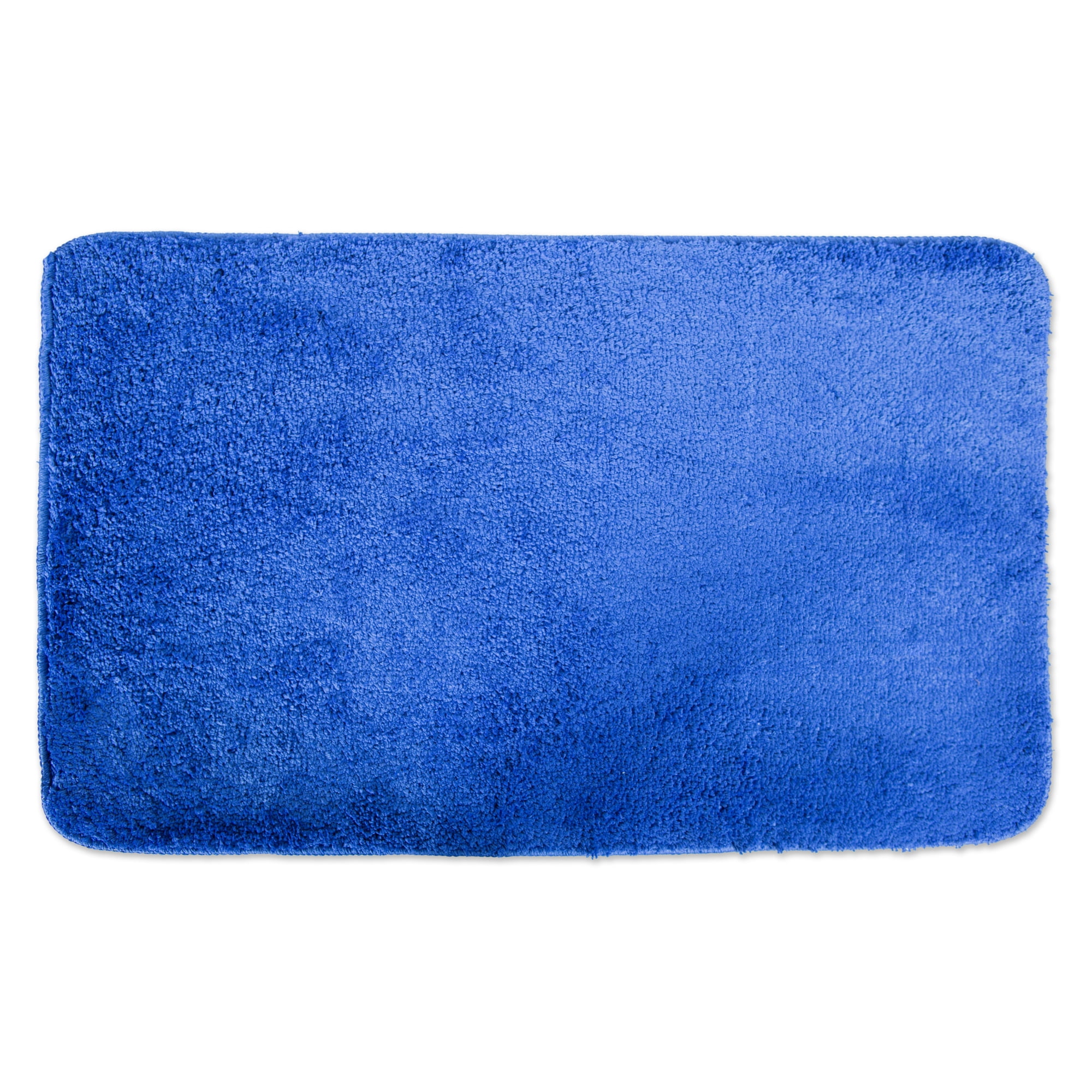 24" x 40" Royal Blue Rectangular Bath Rug