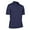 Navy, variant on Monterey Club Men's Short Sleeve Grid Jacquard Golf Polo Shirt #1292