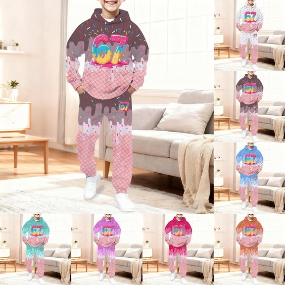 67 Hoodie Boys Printed Sweatshirt, Casual Long Sleeve 67 Sweatshirt Kids, Trenty Long Sleeve Loose Fit Graphic Six Seven Pullover Tops