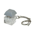 thumbnail image 3 of 2xKeyboard Fidget Llavero Divertido Mosquetón Llavero Clip Para Adultos Adolescentes Niños Gris, 3 of 8