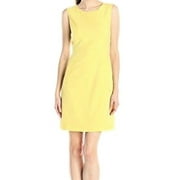 Nine West Lemon Sleeveless Pocket Sheath Dress 2