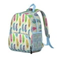 thumbnail image 2 of Geometric Boho Student Backpack – Ethnic Vintage Floral Pattern Lightweight School Bag for Students and Weekend Trips, 2 of 6
