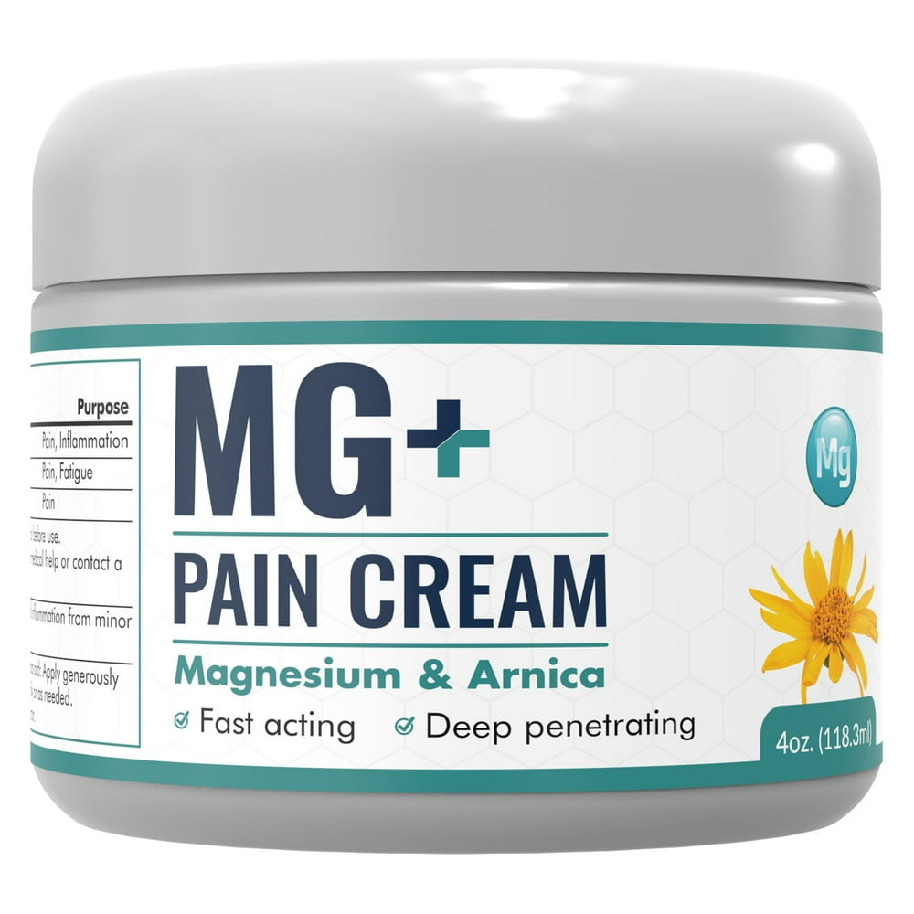 Mars Wellness MG+ Pain Cream Extra Strength Magnesium and Arnica