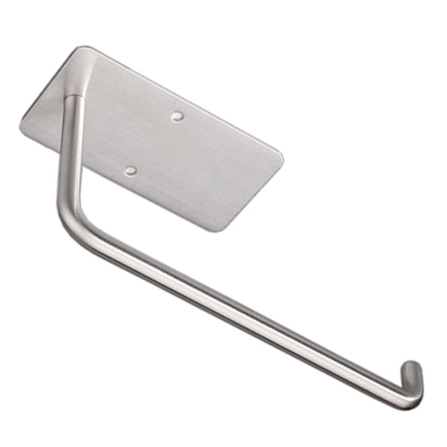 Stainless Steel Storage Rack Baseball Hat Organizer with Sticky Tape Anti-drop Design Under-cabinet Mount Clutter-free Kitchen Cabinets Countertops