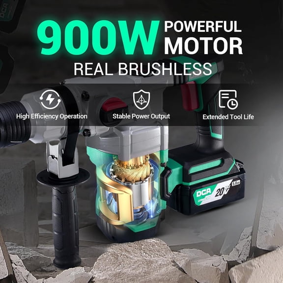 20V Brushless Rotary Hammer Drill