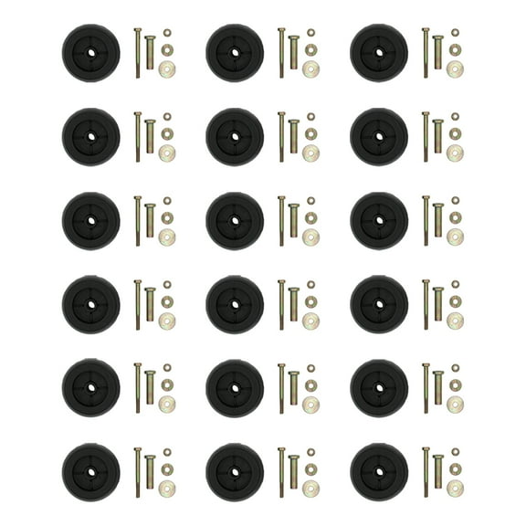 RAParts 18 Aftermarket Deck Wheels 103-3168 Fits Exmark 103-7363 Explorer Metro Turf Ranger Turf Tracer Viking Lazer Z