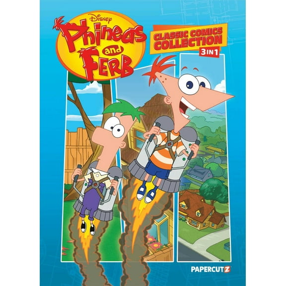 Phineas and Ferb Classic Comics Collection 3 in 1 Vol. 1 (Paperback)