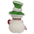 thumbnail image 6 of Northlight Snowman with Candy Cane Christmas Figure - 10", 6 of 6