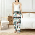 thumbnail image 6 of Lsque Funny Transport Print Women's Pajama Pants, Lounge Pant - Comfortable Home Wear,Elastic Waistband, Stylish Design-Large, 6 of 9