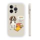 thumbnail image 1 of Actualice el aspecto de su teléfono con una funda plateada mate con diseño de dibujos animados único: compatible con iPhone 15 Pro Max 14 13 12 Pro 11., 1 of 4