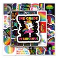 thumbnail image 1 of Pegatinas de vinilo impermeable con dibujos animados con graffitis, 54 unidades, 1 of 2